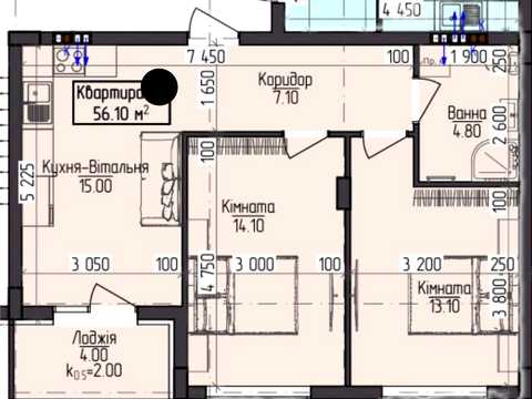 квартира по адресу Проектна, 79