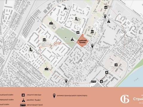 квартира по адресу Ярослава Лесіва ул., (Будинок)