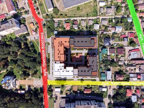 квартира по адресу Ярослава Лесіва ул., (Будинок)