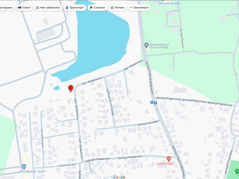 участок по адресу с. Лисиничи,