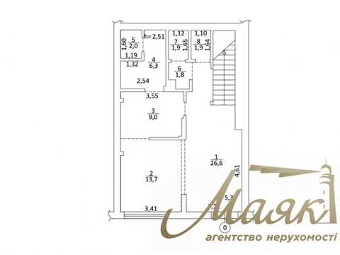 комерційна за адресою Предславинська вул., 44