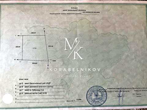 участок по адресу Жовтнева