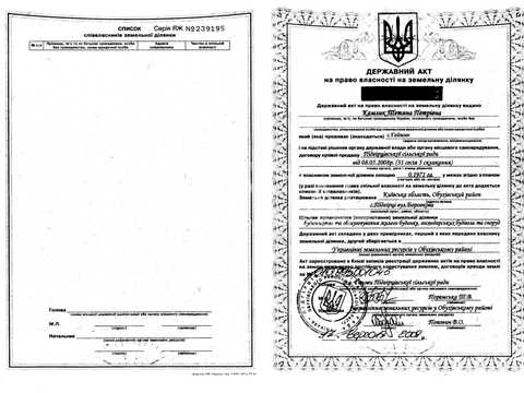 ділянка за адресою 