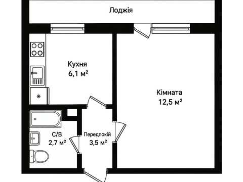 квартира за адресою Йорданська вул. (Лайоша Гавро), 24-Б