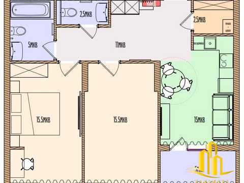 квартира по адресу Гнездовского ул., 75-Б