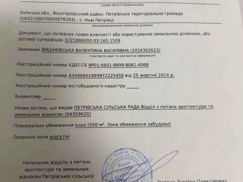ділянка за адресою Січових Стрільців, 21