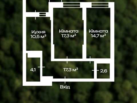 квартира по адресу Юрія Кондратюка ул., 1