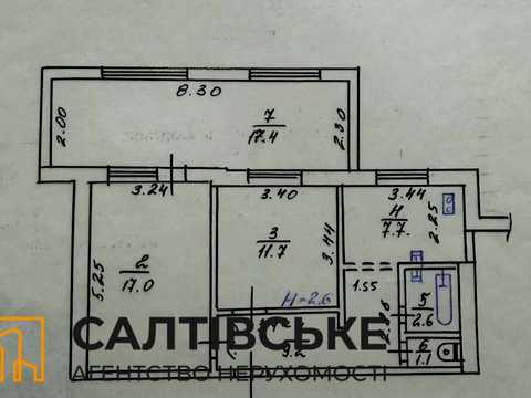 квартира за адресою Ювілейний просп. (), 47/19