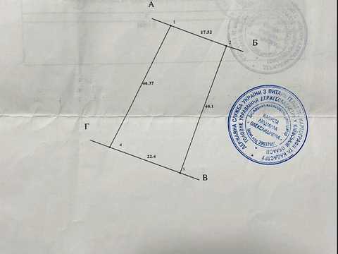 участок по адресу вулиця Старова, 17