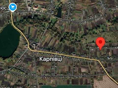 ділянка за адресою Берегова
