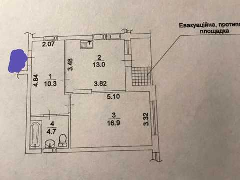 квартира по адресу Самойло Кошки ул. (Маршала Конєва), 10/1