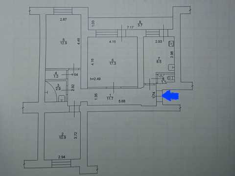 квартира по адресу Леоніда Первомайського ул., 5-А