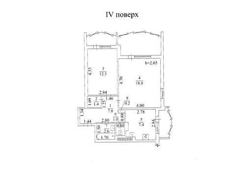 квартира за адресою Князя Ярослава Мудрого просп. (Академіка Глушка), 40