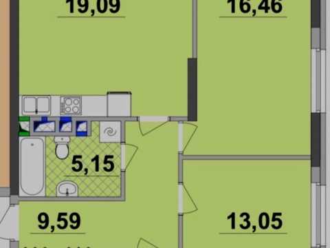 квартира по адресу Днепровская набережная ул., 20-Б