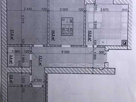 квартира за адресою Приозерна вул., 25