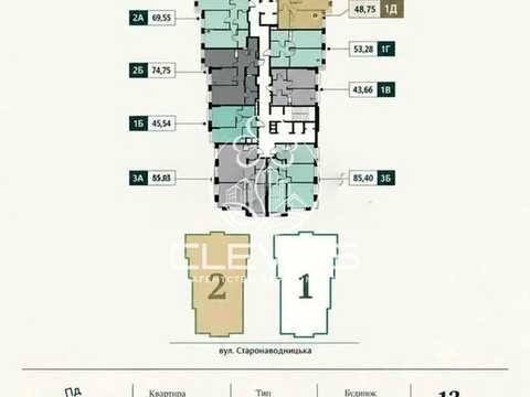 квартира за адресою Старонаводницька вул., 20