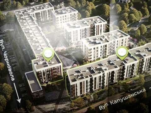 квартира по адресу Капушанская ул., (Будинок А01-2)