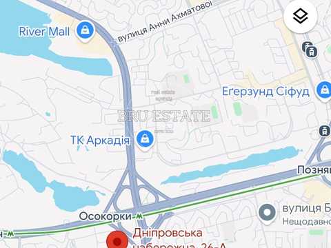квартира по адресу Днепровская набережная ул., 26-А