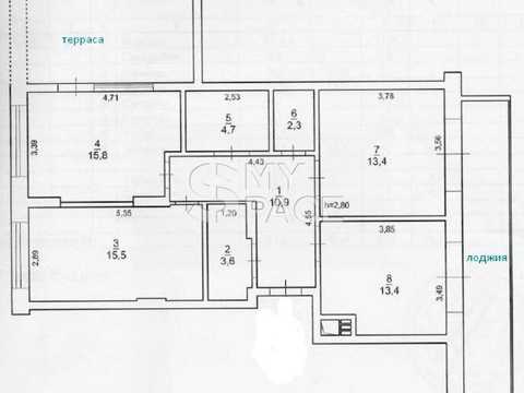 квартира за адресою Набережно-Рибальська дорога вул., 3