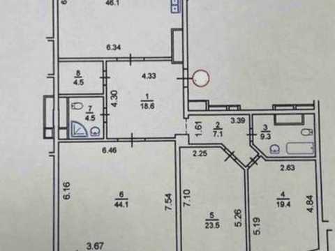 квартира по адресу Евгения Коновальца ул. (Щорса), 36-Б