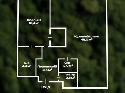 квартира по адресу Заречная ул., 2 к2
