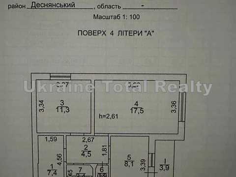 квартира за адресою Оноре де Бальзака вул., 100/31