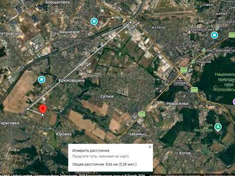 ділянка за адресою с. Тарасівка,