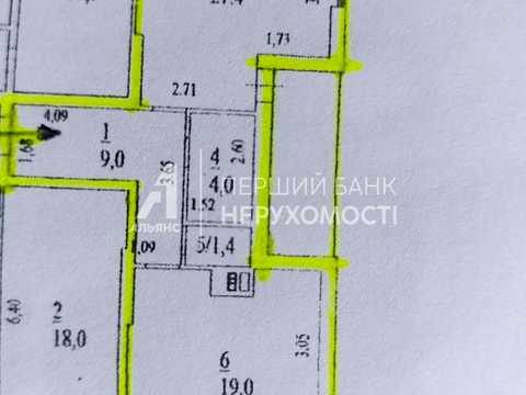 квартира за адресою Одеса, Новаторів вул., 1а