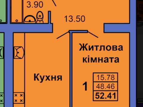 квартира за адресою Зіньківська вул., (Будинок 1)