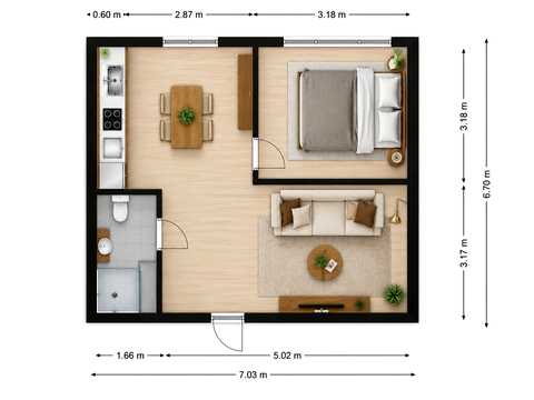 квартира за адресою Промислова вул., 1-К