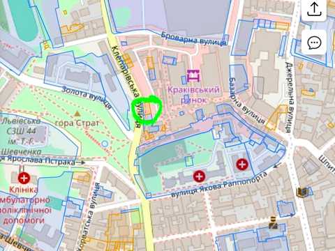 участок по адресу Клепаровская ул.