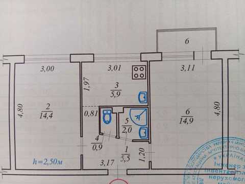 квартира по адресу Дарницкий бульв., 11
