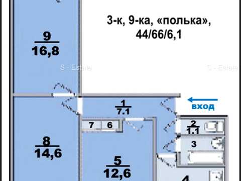 квартира за адресою Леся Сердюка вул. (Командарма Корка), 48/2