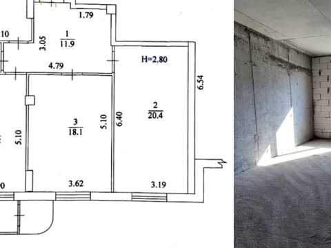 квартира за адресою Перемоги просп., 65г к1