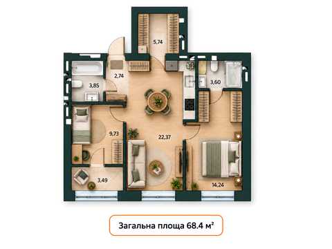 квартира за адресою Біла вул., (Будинок 3)