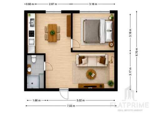 квартира за адресою с. Хотів, Промислова вул., 1-К