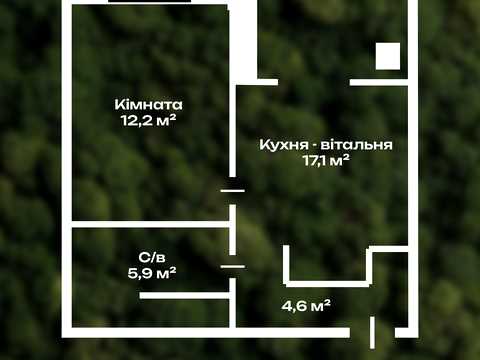 квартира за адресою Бакинська вул., 1-Б