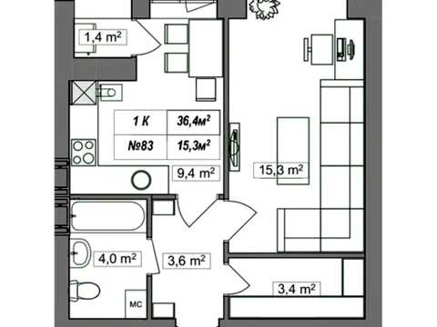 квартира по адресу Шевченка ул., 85