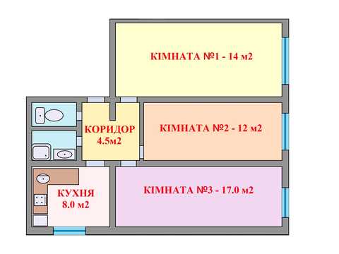 квартира за адресою Соборності просп. (Возз'єднання), 11