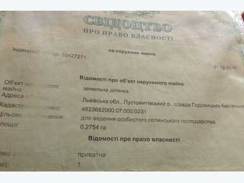 участок по адресу