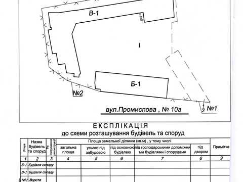 комерційна за адресою с. Солонка, Промислова, 65