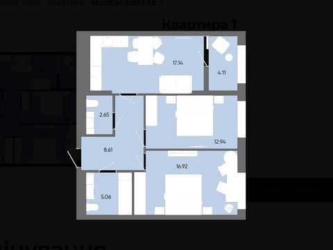 квартира по адресу Карла Мікльоша ул., (Будинок 2)