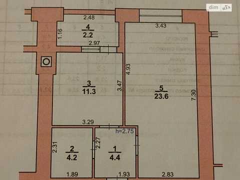 квартира по адресу Лісогринівецька ул., 34-В