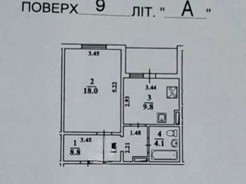 квартира по адресу Червоной Калины просп. (Владимира Маяковского), 1-В