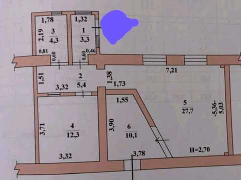 квартира по адресу Дмитра Донцова ул., 7