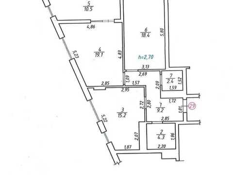 квартира по адресу Хмельницкого Б., 116