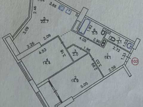 квартира за адресою Київ, Берестейський просп. (Перемоги), 11 к3