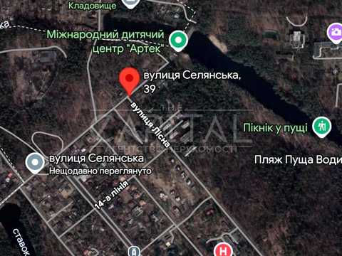 ділянка за адресою Лісова вул., 1