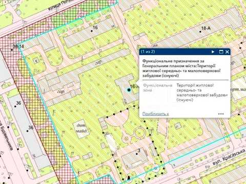 ділянка за адресою Київ, Гетьмана Павла Полуботка вул. (Попудренка), 1