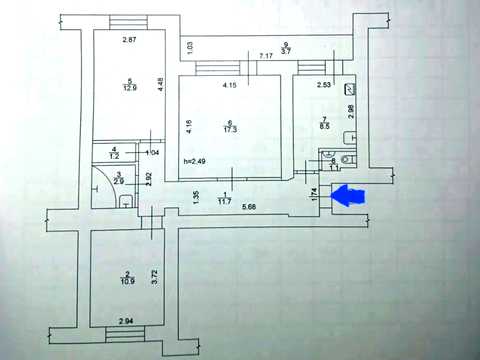 квартира за адресою Леоніда Первомайського вул., 5-А